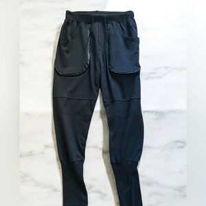 American Stitch Black Joggers